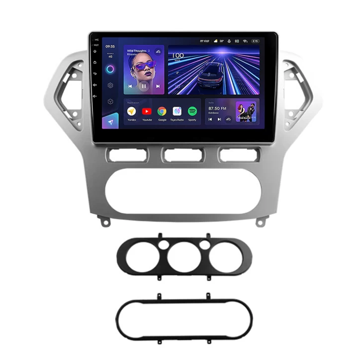 Navigatie Auto Teyes CC3 360 Ford Mondeo 3 2007-2014 6+128GB 10.2" QLED Octa-core 1.8Ghz Android 4G Bluetooth 5.1 DSP