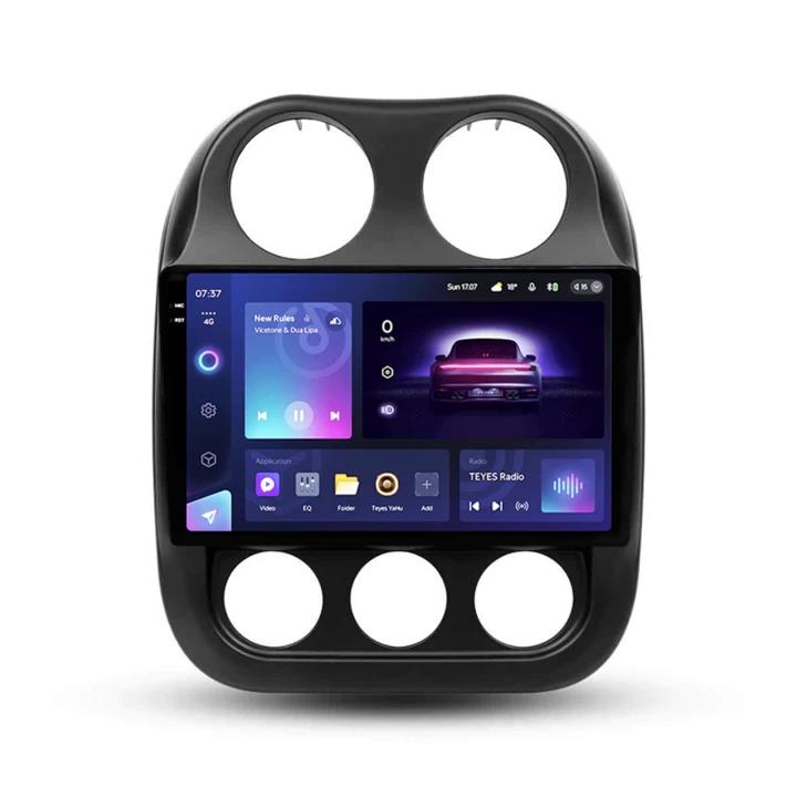 Navigatie Auto Teyes CC3 2K Jeep Patriot 2009-2015 6+128GB 10.36" QLED Octa-core 2Ghz, Android 4G Bluetooth 5.1 DSP