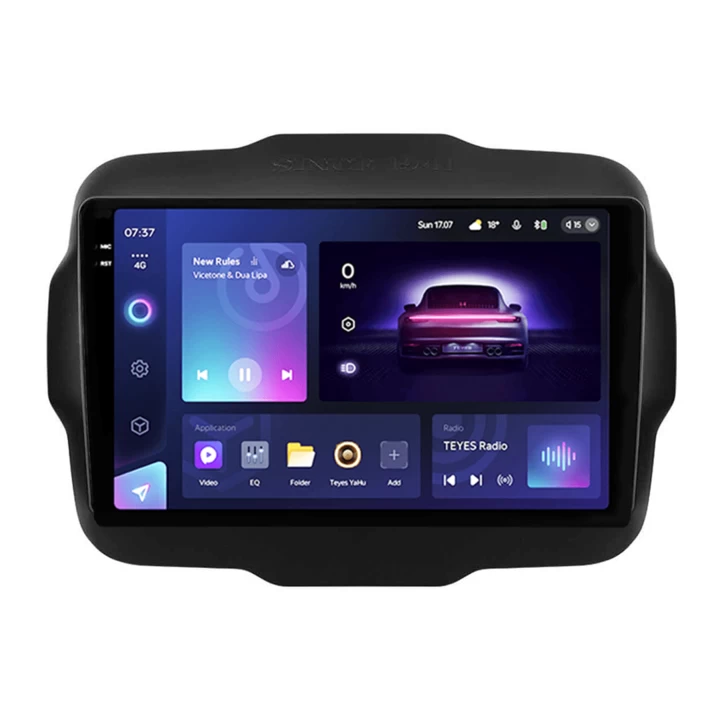 Navigatie Auto Teyes CC3 2K Jeep Renegade 2014-2018 6+128GB 9.5" QLED Octa-core 2Ghz, Android 4G Bluetooth 5.1 DSP