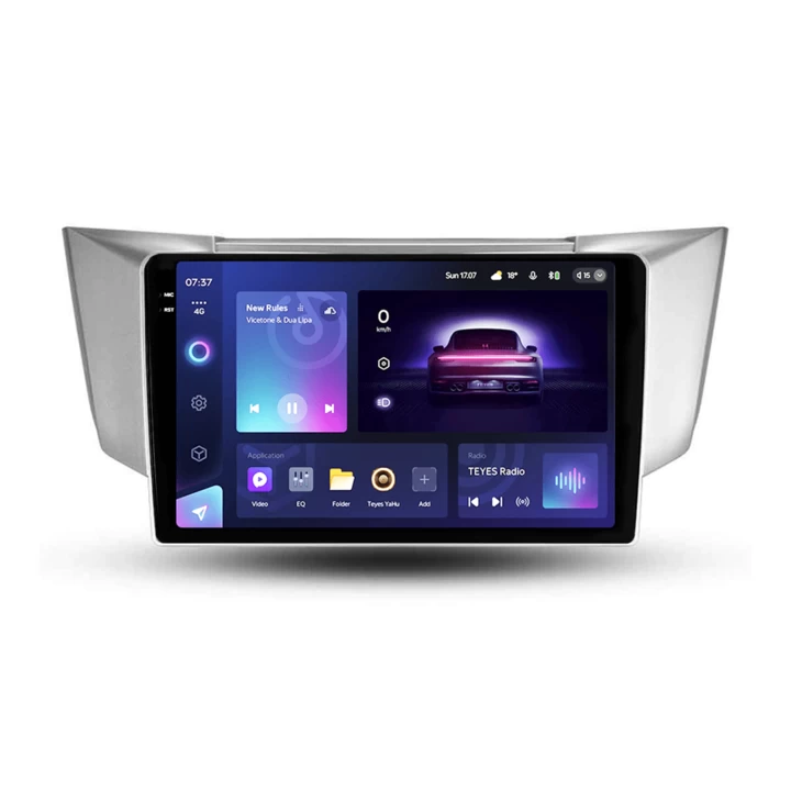 Navigatie Auto Teyes CC3 2K Lexus RX RX 2003-2009 6+128GB 9.5" QLED Octa-core 2Ghz, Android 4G Bluetooth 5.1 DSP
