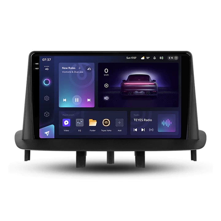 Navigatie Auto Teyes CC3 2K Renault Fluence 2008-2014 4+32GB 9.5" QLED Octa-core 2Ghz Android 4G Bluetooth 5.1 DSP