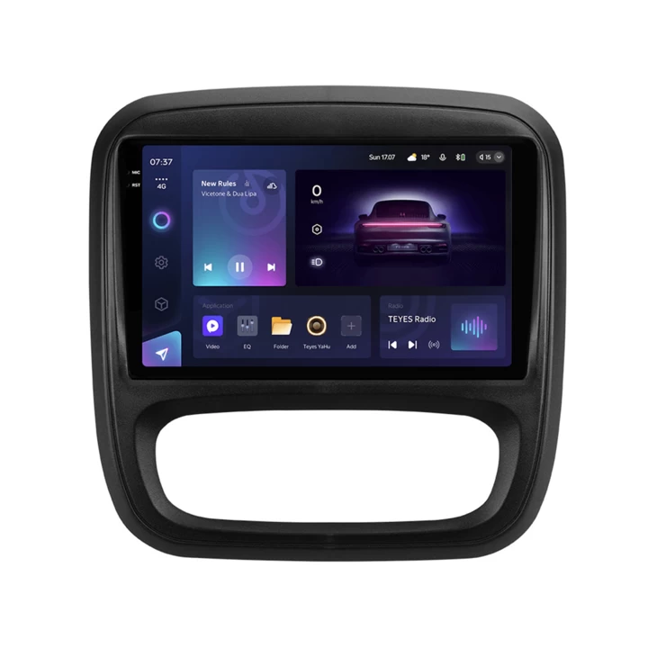 Navigatie Auto Teyes CC3 2K Opel Vivaro B 2014-2018 6+128GB 9.5" QLED Octa-core 2Ghz Android 4G Bluetooth 5.1 DSP