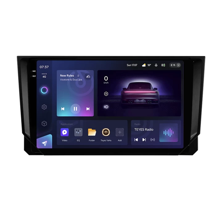 Navigatie Auto Teyes CC3 2K Seat Ibiza 5 2017-2020 6+128GB 9.5" QLED Octa-core 2Ghz, Android 4G Bluetooth 5.1 DSP