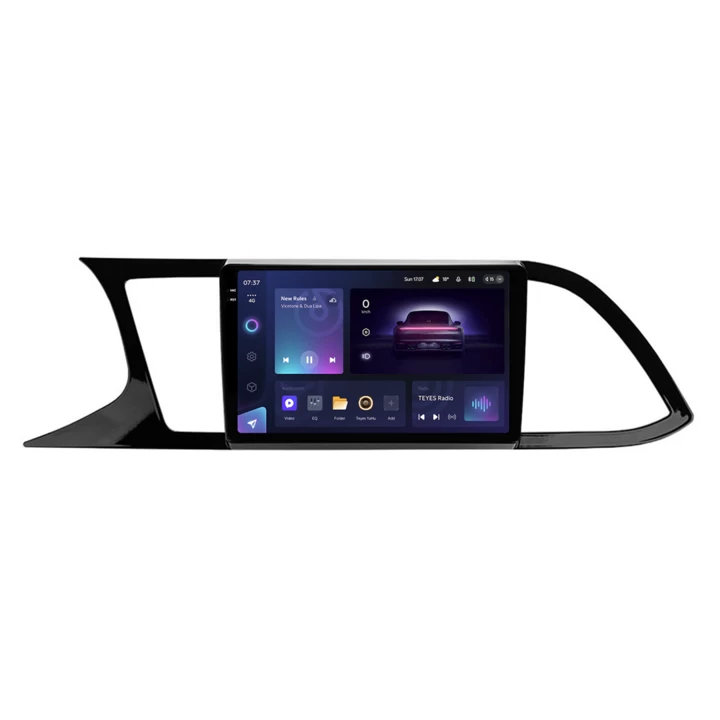 Navigatie Auto Teyes CC3 2K Seat Leon 3 2012-2020 4+32GB 9.5" QLED Octa-core 2Ghz Android 4G Bluetooth 5.1 DSP