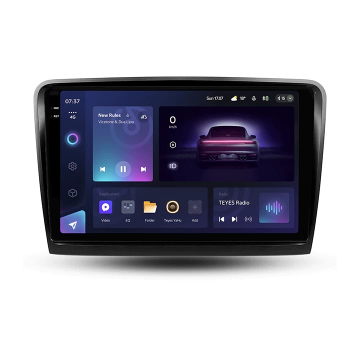 Navigatie Auto Teyes CC3 2K Skoda Superb 2 2008-2015 4+32GB 10.36" QLED Octa-core 2Ghz Android 4G Bluetooth 5.1 DSP