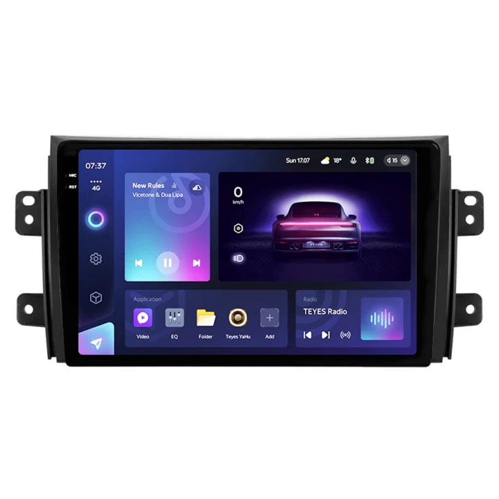 Navigatie Auto Teyes CC3 2K Fiat Sedici 2005-2014 6+128GB 9.5" QLED Octa-core 2Ghz, Android 4G Bluetooth 5.1 DSP