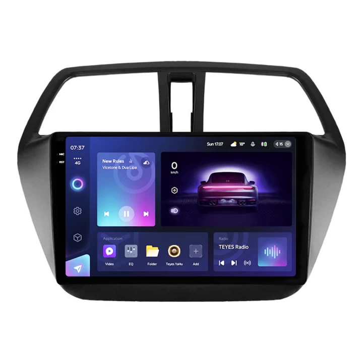 Navigatie Auto Teyes CC3 2K Suzuki SX4 2 2012-2016 6+128GB 9.5" QLED Octa-core 2Ghz, Android 4G Bluetooth 5.1 DSP