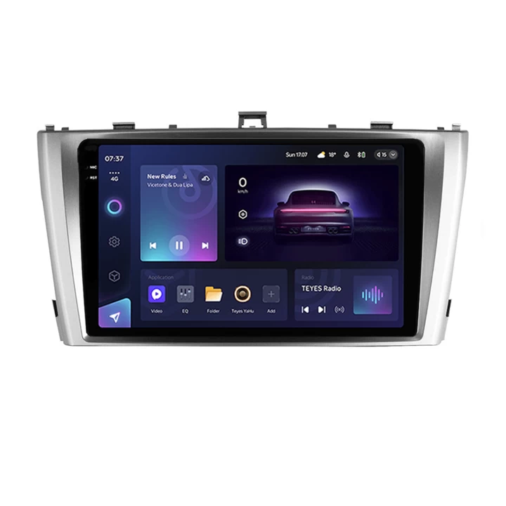 Navigatie Auto Teyes CC3 2K Toyota Avensis 3 2008-2015 4+32GB 9.5" QLED Octa-core 2Ghz Android 4G Bluetooth 5.1 DSP
