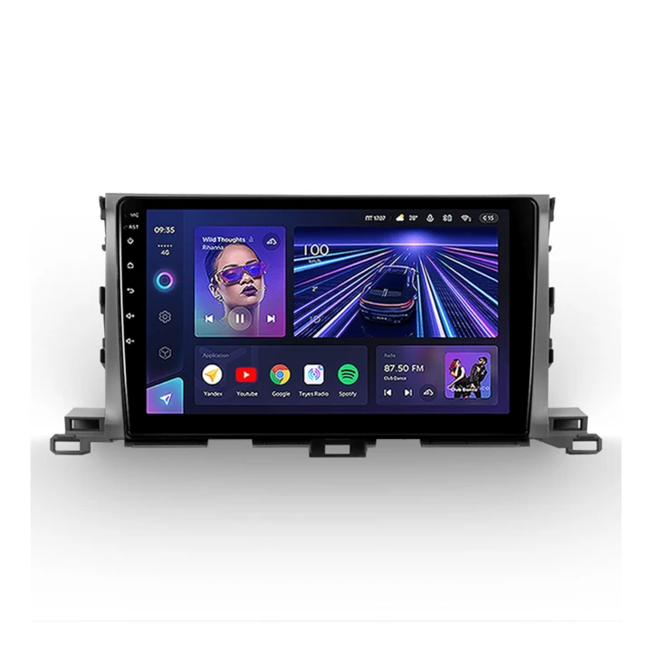 Navigatie Auto Teyes CC3 360° Toyota Highlander 3 2013-2018 6+128GB 10.2" QLED Octa-core 1.8Ghz, Android 4G Bluetooth 5.1 DSP