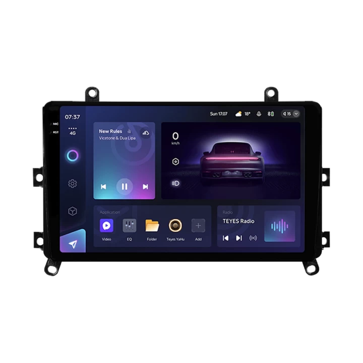 Navigatie Auto Teyes CC3 2K Toyota Highlander 4 2019-2021 4+32GB 9.5" QLED Octa-core 2Ghz Android 4G Bluetooth 5.1 DSP