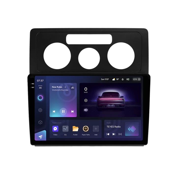 Navigatie Auto Teyes CC3 2K Volkswagen Caddy 3 2004-2010 4+32GB 10.36" QLED Octa-core 2Ghz Android 4G Bluetooth 5.1 DSP