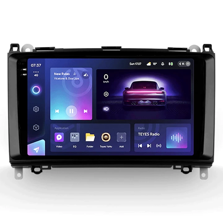 Navigatie Auto Teyes CC3 2K Mercedes-Benz B Class W245 2005-2011 4+32GB 9.5" QLED Octa-core 2Ghz Android 4G Bluetooth 5.1 DSP