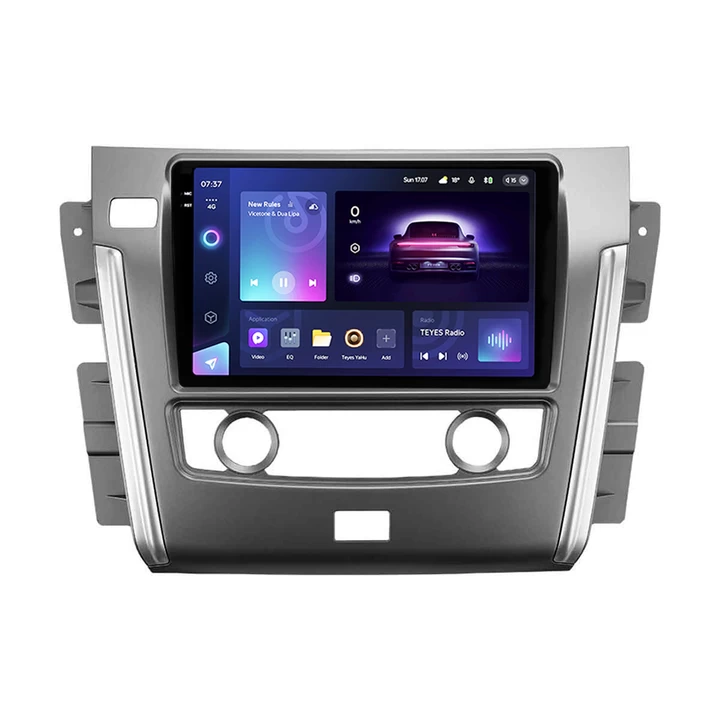 Navigatie Auto Teyes CC3 2K Nissan Patrol Y62 2010-2020 4+32GB 9.5" QLED Octa-core 2Ghz Android 4G Bluetooth 5.1 DSP