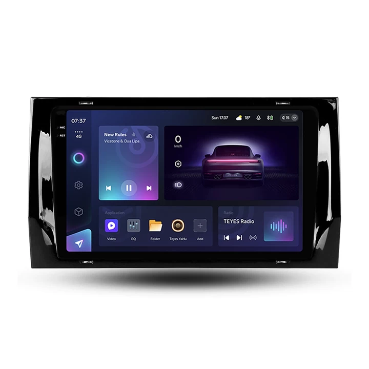 Navigatie Auto Teyes CC3 2K Skoda Kodiaq 2017-2021 4+32GB 9.5" QLED Octa-core 2Ghz Android 4G Bluetooth 5.1 DSP