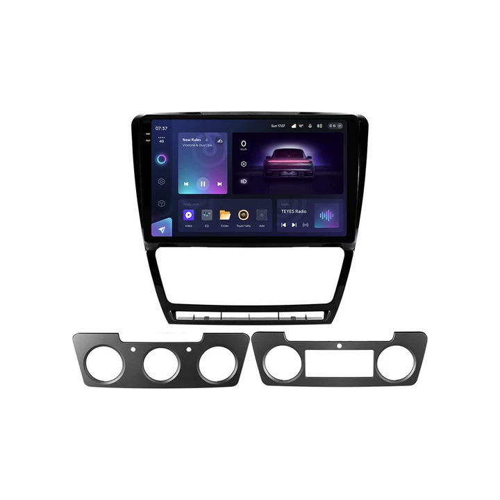 Navigatie Auto Teyes CC3 2K Skoda Octavia 2 2004-2013 6+128GB 10.36" QLED Octa-core 2Ghz Android 4G Bluetooth 5.1 DSP