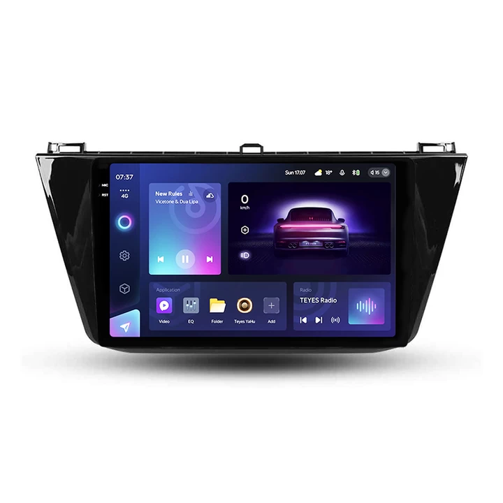 Navigatie Auto Teyes CC3 2K Volkswagen Tiguan 2 2016-2023 6+128GB 10.36" QLED Octa-core 2Ghz Android 4G Bluetooth 5.1 DSP