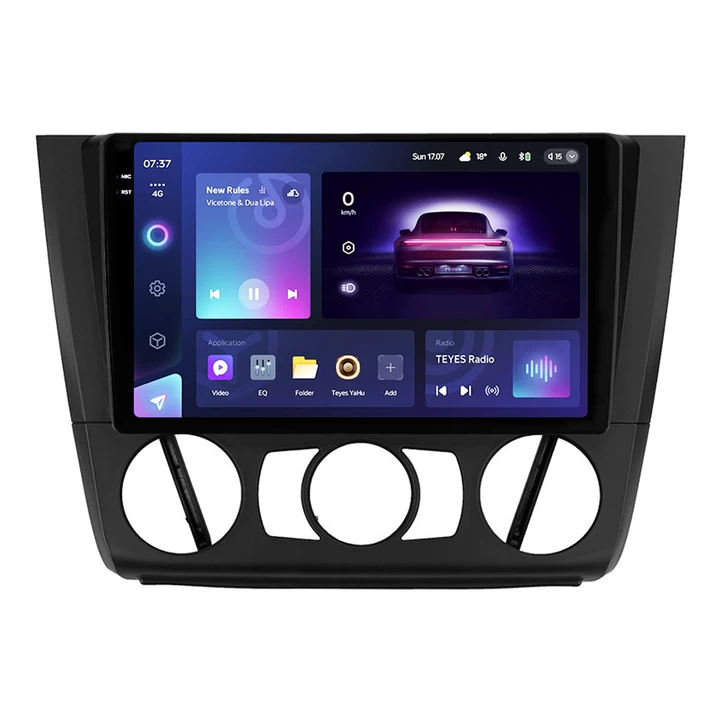 Navigatie Auto Teyes CC3 2K 360° BMW Seria 1 E82 2004-2011 6+128GB 9.5" QLED Octa-core 2Ghz, Android 4G Bluetooth 5.1 DSP