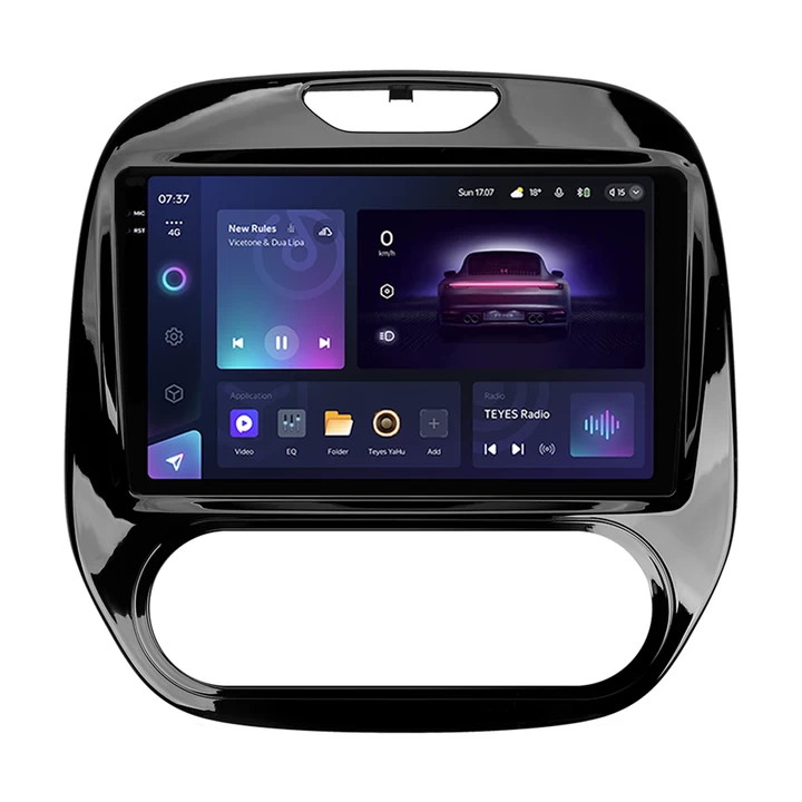 Navigatie Auto Teyes CC3 2K 360° Renault Captur 2016-2019 6+128GB 9.5" QLED Octa-core 2Ghz, Android 4G Bluetooth 5.1 DSP