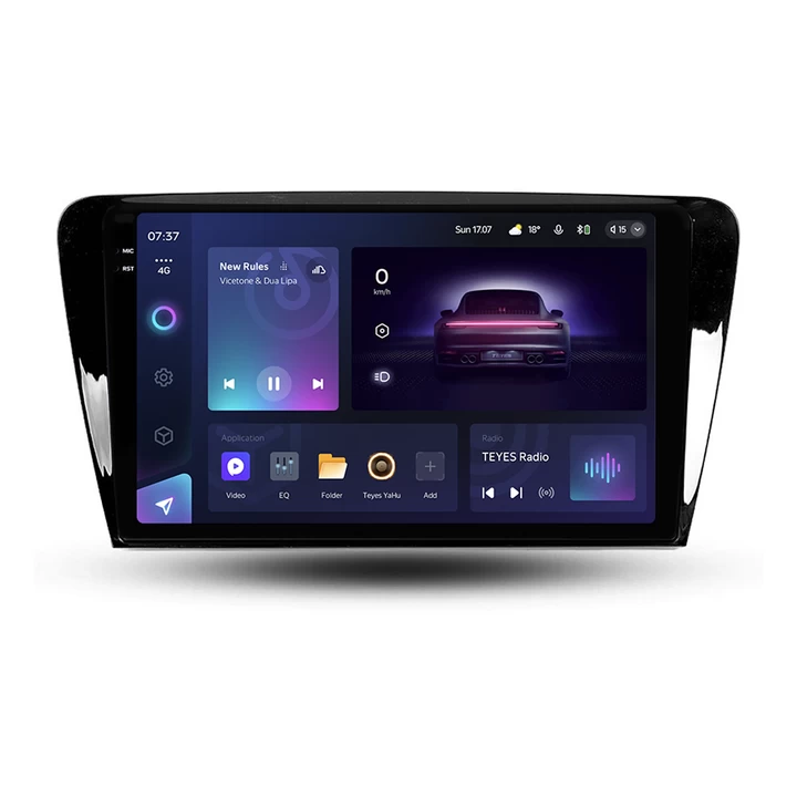 Navigatie Auto Teyes CC3 2K 360° Skoda Octavia 3 2013-2018 6+128GB 10.36" QLED Octa-core 2Ghz, Android 4G Bluetooth 5.1 DSP