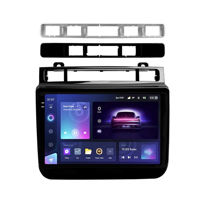 Navigatie Auto Teyes CC3 2K 360° Volkswagen Touareg 2 2010-2018 6+128GB 9.5" QLED Octa-core 2Ghz, Android 4G Bluetooth 5.1 DSP