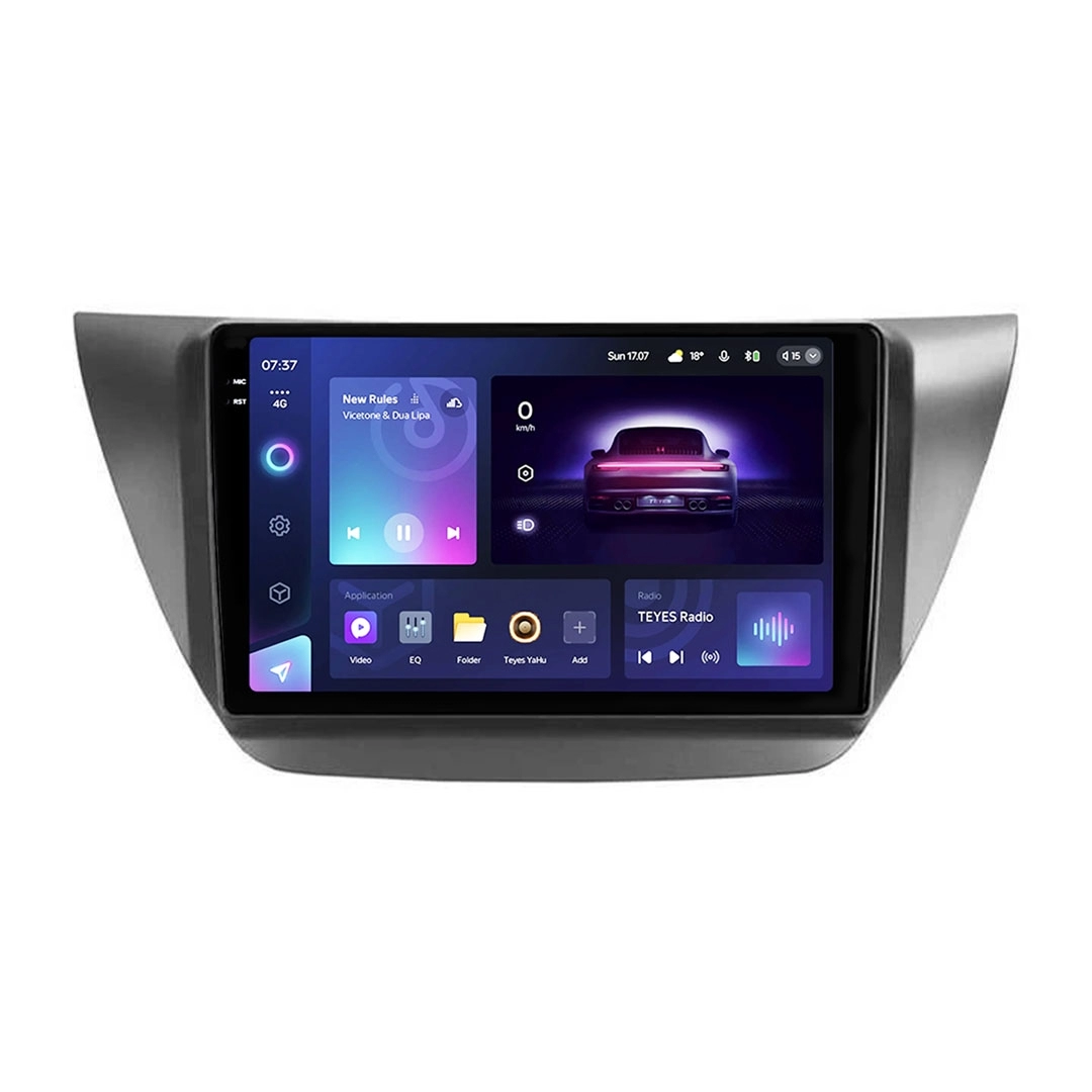 Navigatie Auto Teyes CC3 2K Mitsubishi Lancer 9 2007-2010 4+32GB 9.5" QLED Octa-core 2Ghz Android 4G Bluetooth 5.1 DSP