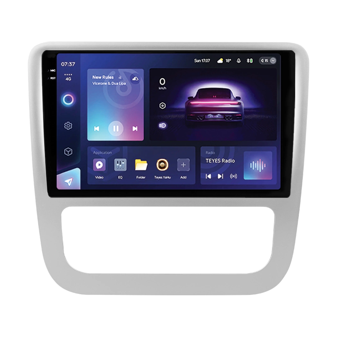 Navigatie Auto Teyes CC3 2K Volkswagen Scirocco 2008-2017 4+32GB 9.5" QLED Octa-core 2Ghz Android 4G Bluetooth 5.1 DSP