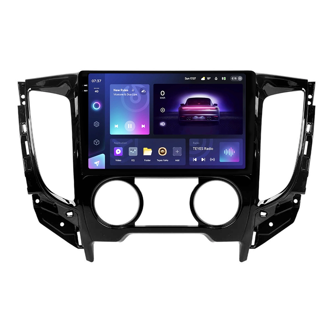 Navigatie Auto Teyes CC3 2K 360° Mitsubishi L200 5 2015-2019 6+128GB 9.5" QLED Octa-core 2Ghz, Android 4G Bluetooth 5.1 DSP
