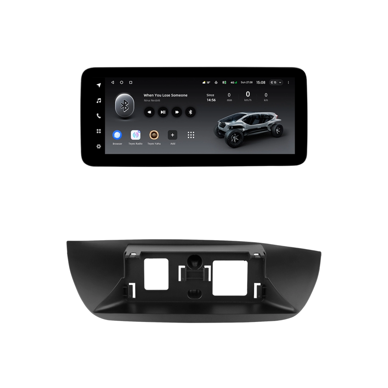 Navigatie Auto Teyes Lux One Mercedes-Benz B Class W246 2011-2018 NTG 4.5 6+128GB 12.3" IPS Octa-core 2Ghz, Android 4G Bluetooth 5.1 DSP
