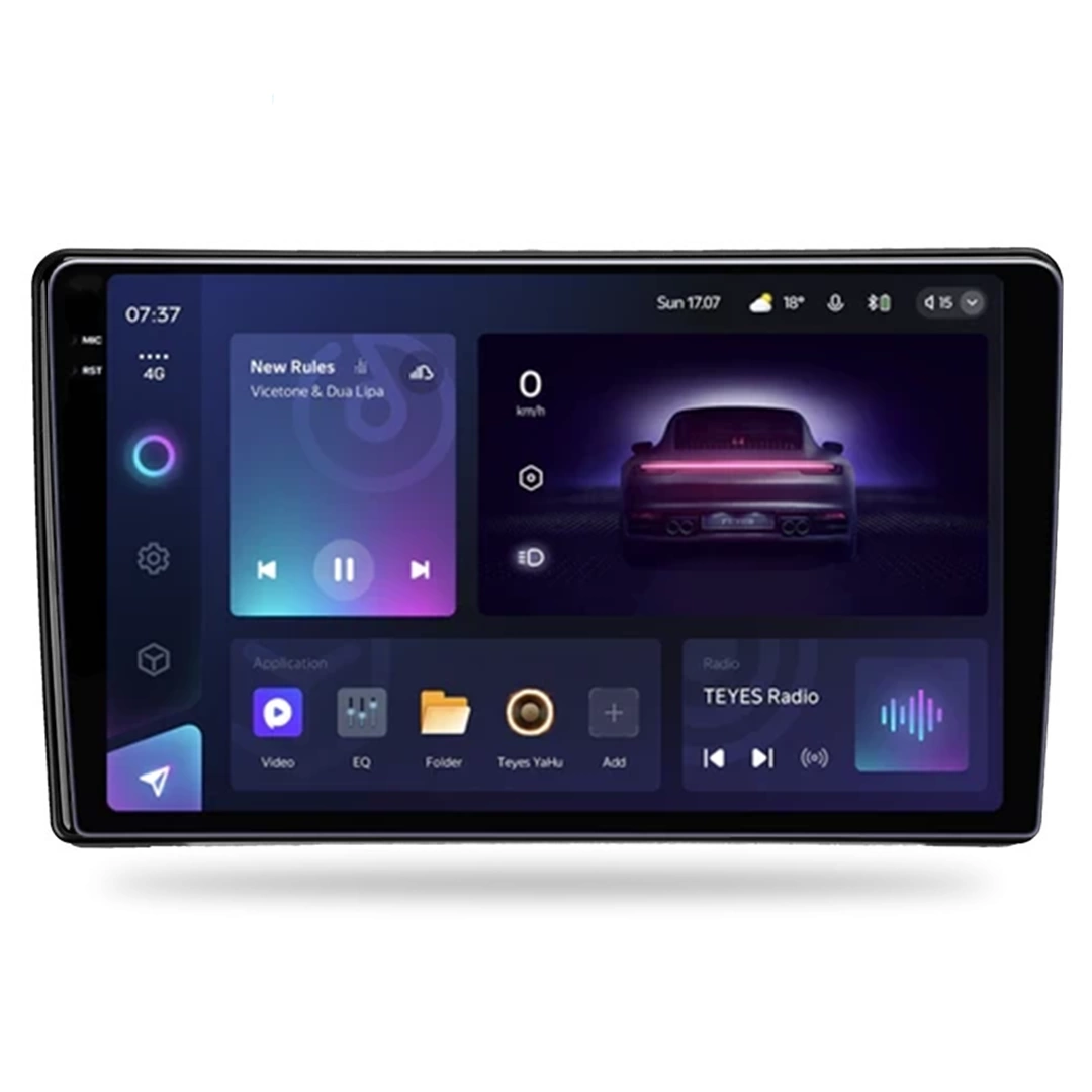 Navigatie Auto Teyes CC3 2K Kia Ceed 1 2006-2012 4+64GB 9.5" QLED Octa-core 2Ghz, Android 4G Bluetooth 5.1 DSP