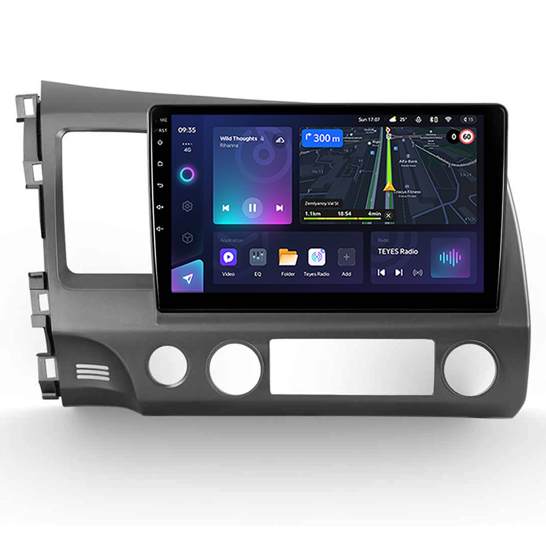 Navigatie Auto Teyes CC3L WiFi Honda Civic 8 2005-2012 2+32GB 10.2" IPS Quad-core 1.3Ghz, Android Bluetooth 5.1 DSP