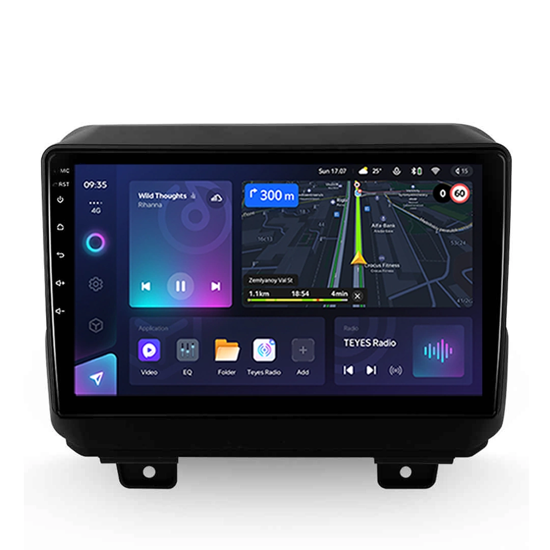 Navigatie Auto Teyes CC3L WiFi Jeep Wrangler 4 2018-2019 2+32GB 9" IPS Quad-core 1.3Ghz, Android Bluetooth 5.1 DSP