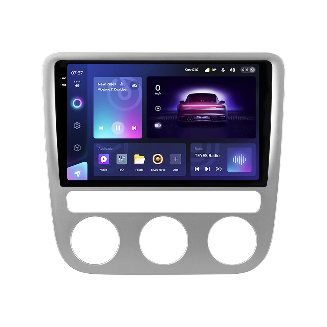 Navigatie Auto Teyes CC3 2K 360° Volkswagen Scirocco 2008-2017 6+128GB 9.5" QLED Octa-core 2Ghz, Android 4G Bluetooth 5.1 DSP