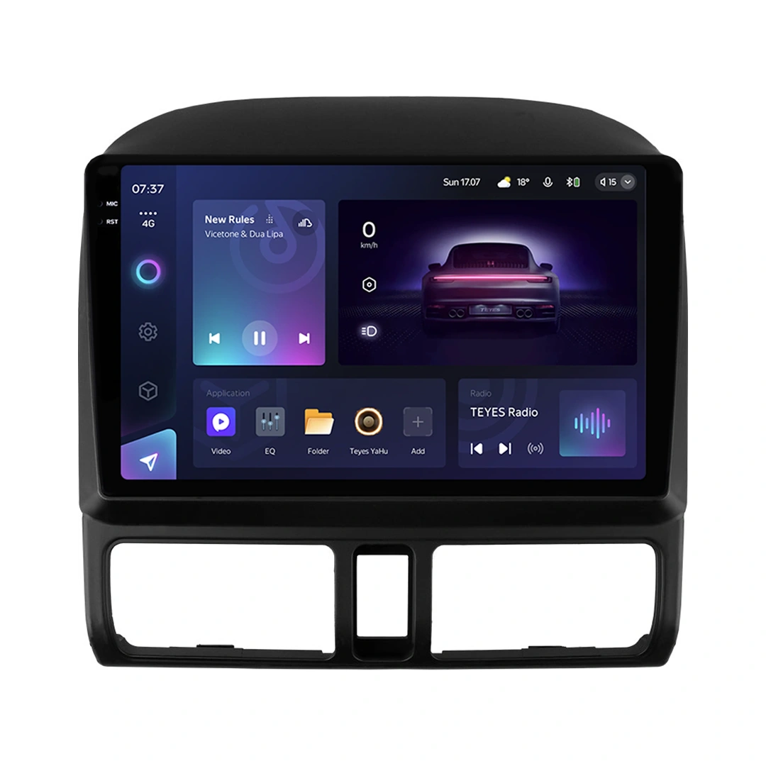 Navigatie Auto Teyes CC3 2K 360° Honda CR-V 2 2001-2006 6+128GB 9.5" QLED Octa-core 2Ghz, Android 4G Bluetooth 5.1 DSP