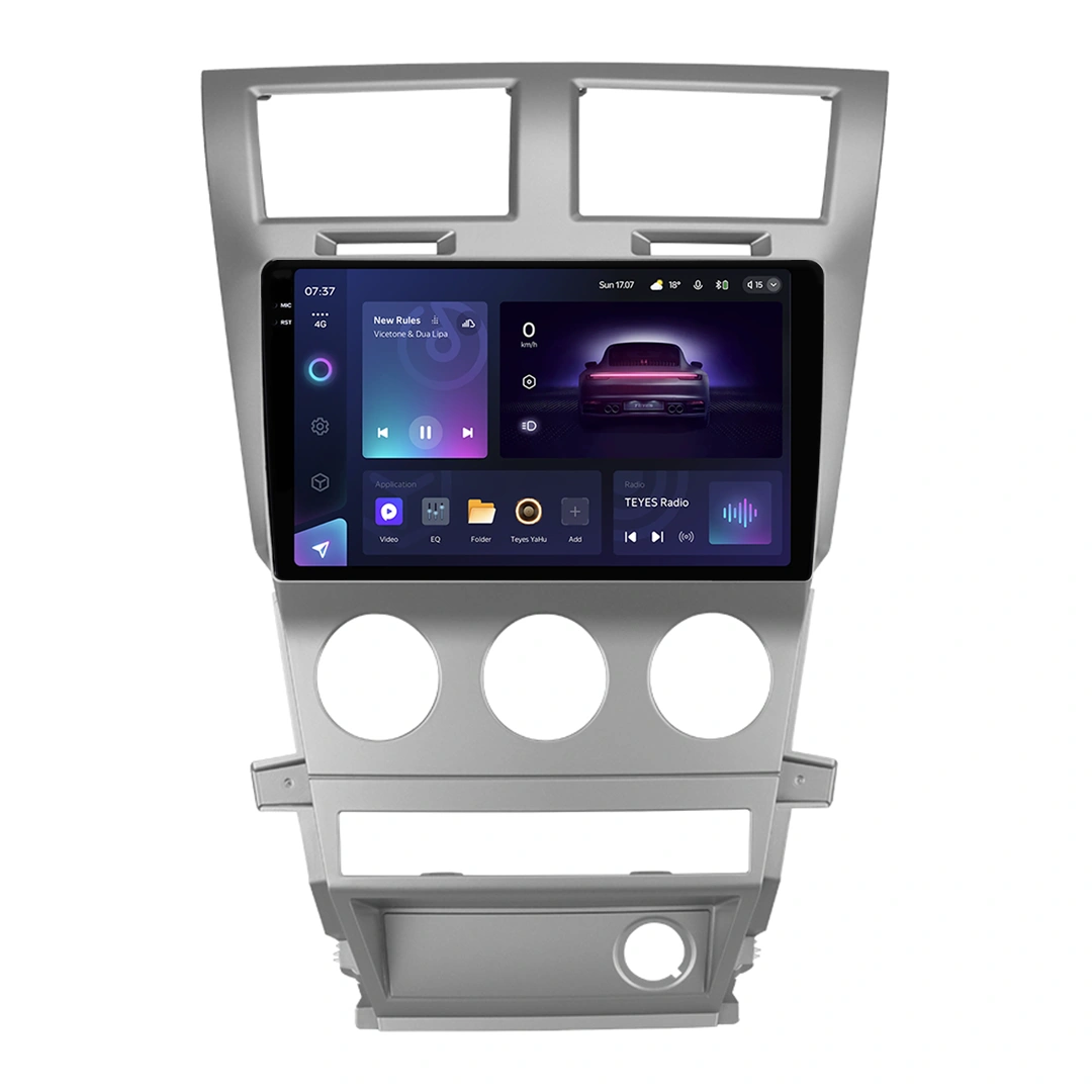 Navigatie Auto Teyes CC3 2K 360° Dodge Avenger 2007-2010 6+128GB 9.5" QLED Octa-core 2Ghz, Android 4G Bluetooth 5.1 DSP