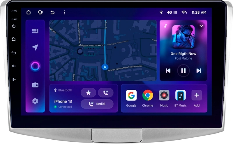 Navigatie Auto MOSS M2 Volkswagen Passat B6 2005-2010 4+64GB 10" IPS Octa-core 1.6Ghz, Android 4G Bluetooth 5.1 DSP