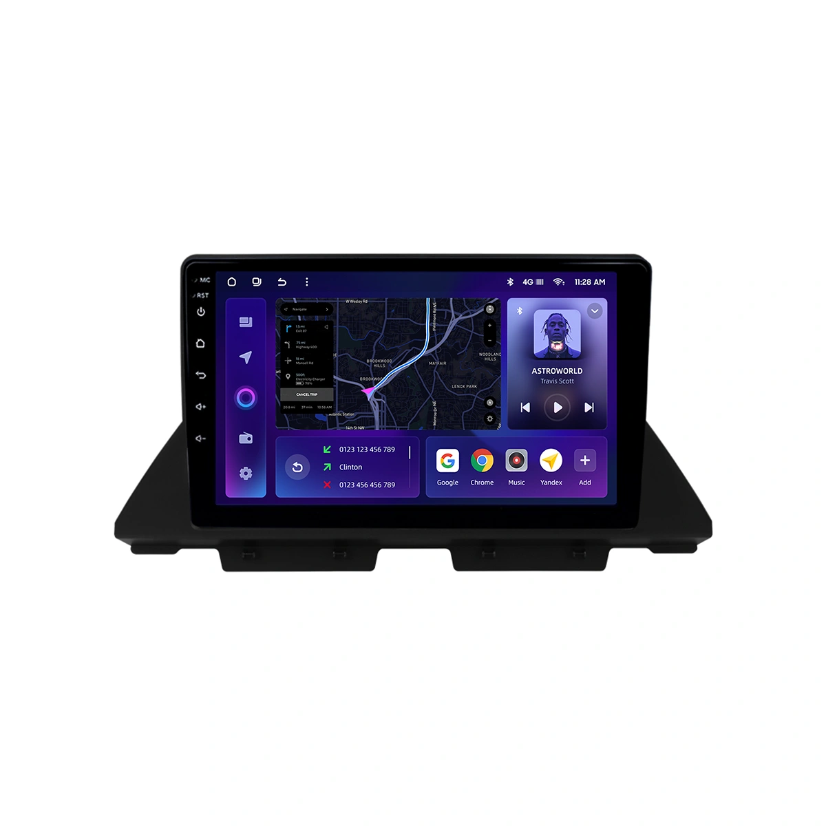 Navigatie Auto MOSS M2 iveco Daily 2023-2024 4+32GB 10" IPS Octa-core 1.6Ghz, Android 4G Bluetooth 5.1 DSP