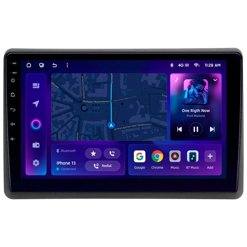Navigatie Auto MOSS M2 Opel Movano B 2010-2019 4+64GB 10" IPS Octa-core 1.6Ghz, Android 4G Bluetooth 5.1 DSP