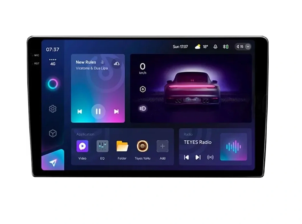 Navigatie Auto Teyes CC3 2K Fiat 500 L 2012-2018 6+128GB 10.36" QLED Octa-core 2Ghz, Android 4G Bluetooth 5.1 DSP