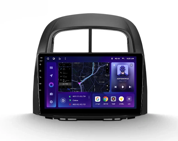 Navigatie Auto MOSS M2 Toyota Passo XC10 2004-2010 4+32GB 10" IPS Octa-core 1.6Ghz, Android 4G Bluetooth 5.1 DSP