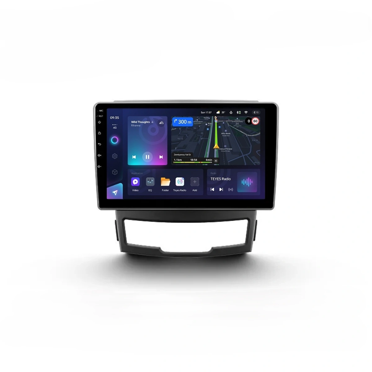 Navigatie Auto Teyes CC3L WiFi SsangYong Korando 3 2010-2013 2+32GB 9" IPS Quad-core 1.3Ghz, Android Bluetooth 5.1 DSP