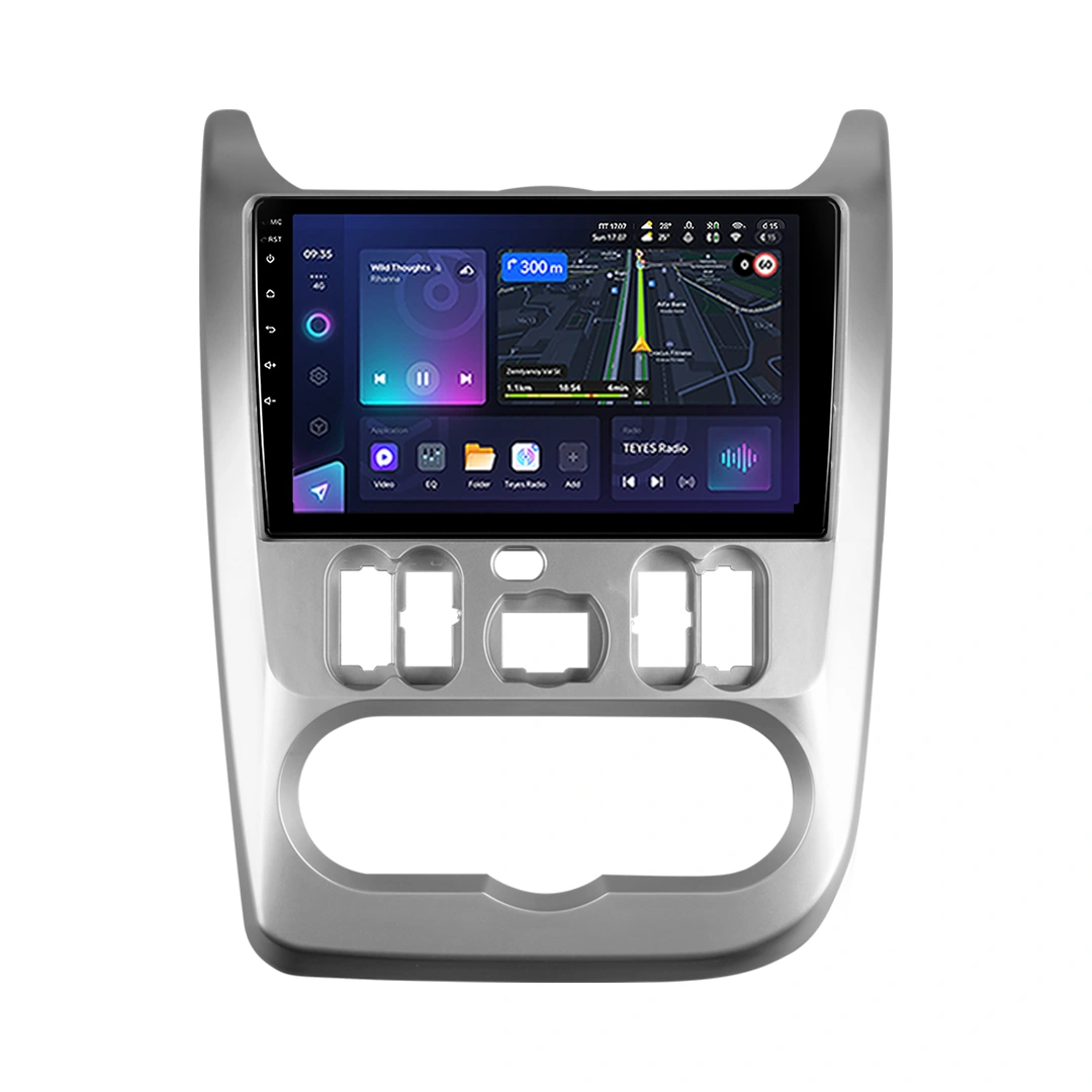 Navigatie Auto Teyes CC3L WiFi Dacia Logan 1 2008-2012 2+32GB 9" IPS Quad-core 1.3Ghz, Android Bluetooth 5.1 DSP
