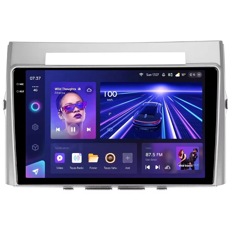 Navigatie Auto Teyes CC3 2K 360° Toyota Verso 2004-2009 6+128GB 9.5" QLED Octa-core 2Ghz, Android 4G Bluetooth 5.1 DSP