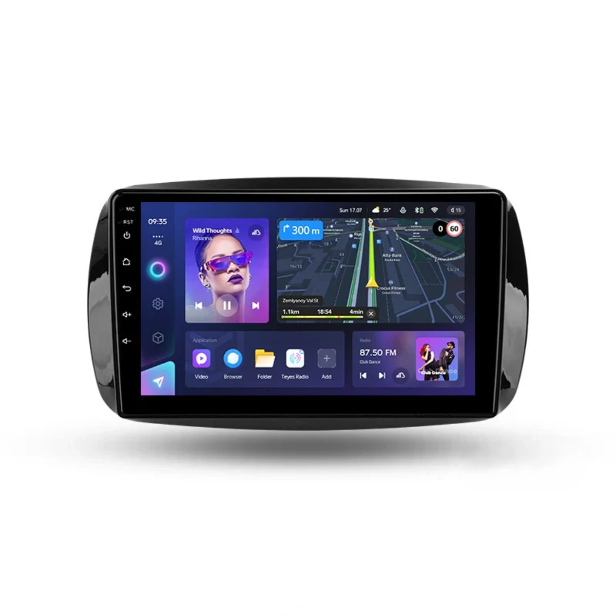 Navigatie Auto Teyes CC3L WiFi Mercedes-Benz Fortwo 2014-2023 2+32GB 9" IPS Quad-core 1.3Ghz, Android Bluetooth 5.1 DSP
