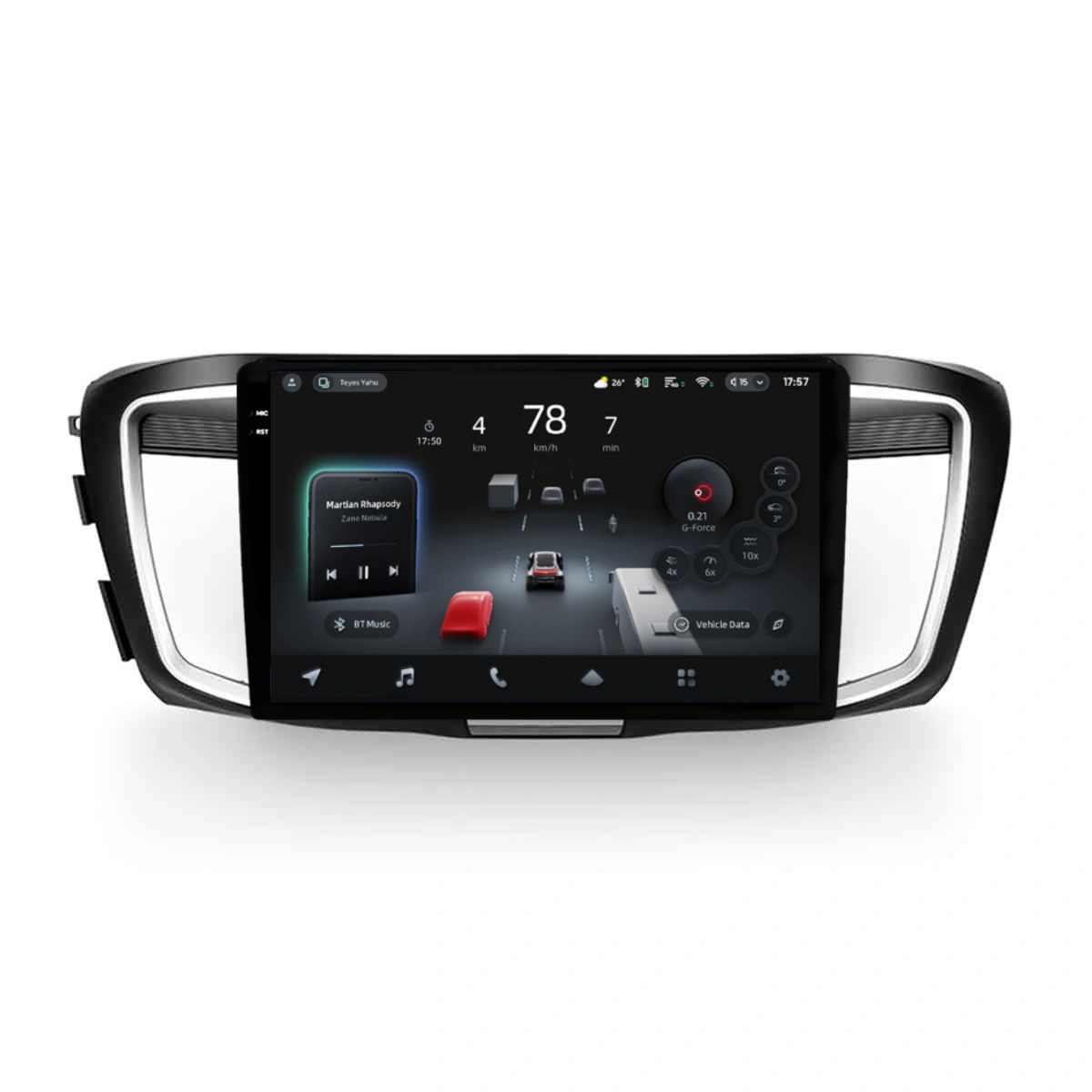 Navigatie Auto cu Asistenta AI Teyes CC4 PRO Honda Accord 9 2012-2018 8+128GB 10.36" QLED, Android 13, 5G, 7.1 DSP, CarPlay