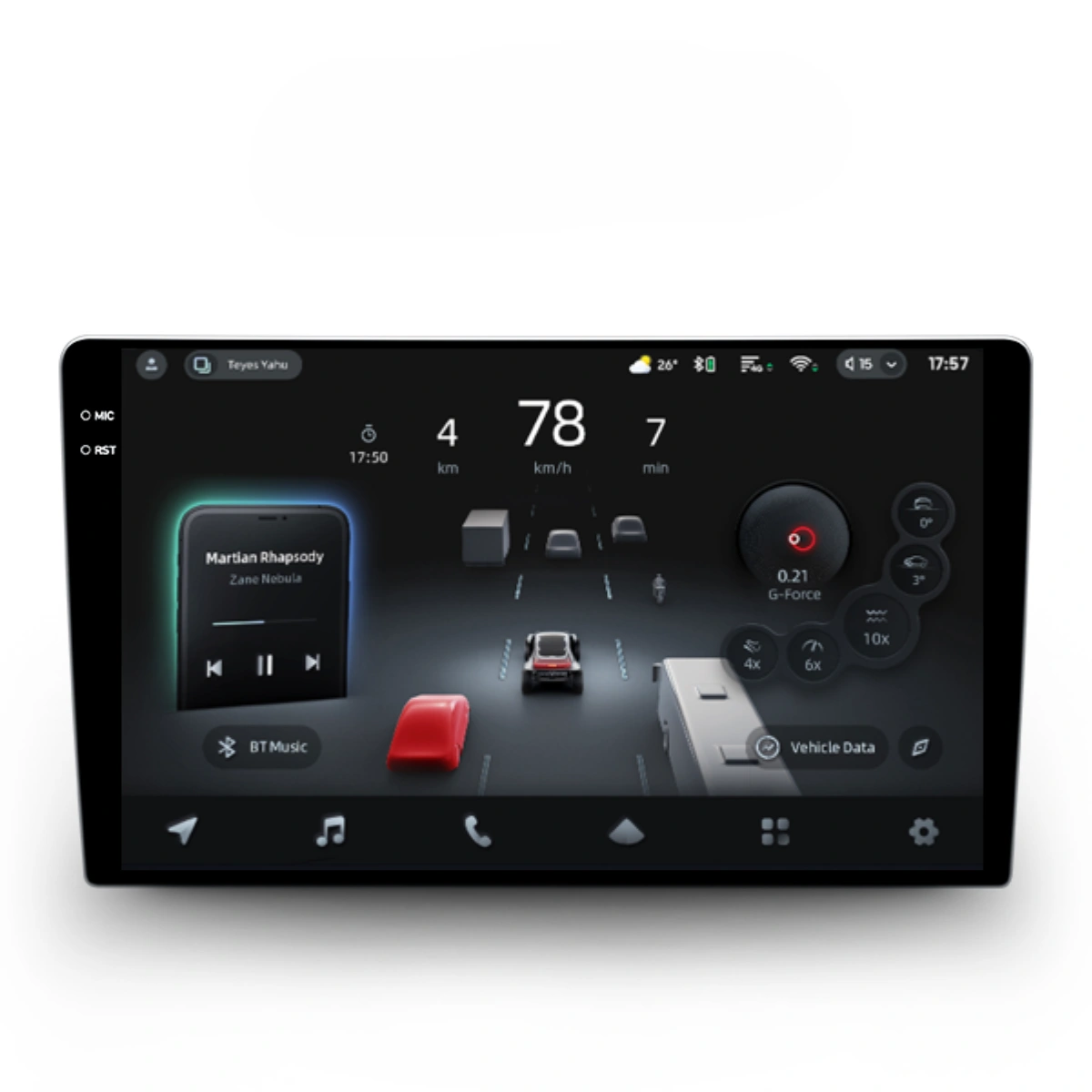 Navigatie Auto cu Asistenta AI Teyes CC4 PRO Toyota Tundra XK50 2007-2013 8+128GB 10.36" QLED, Android 13, 5G, 7.1 DSP, CarPlay