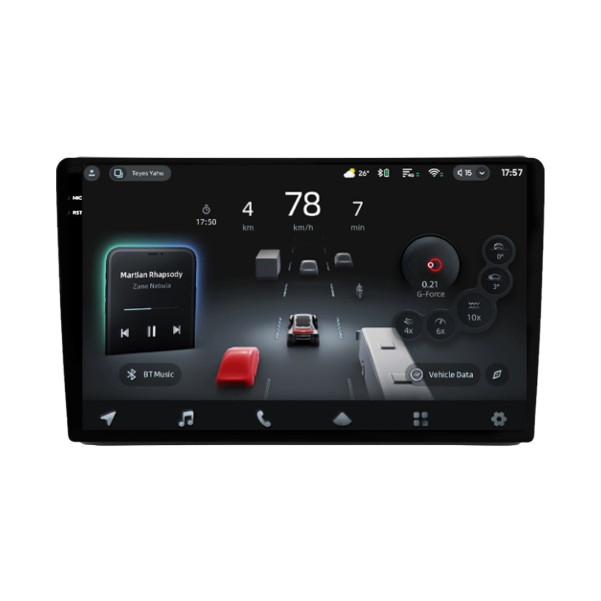 Navigatie Auto cu Asistenta AI Teyes CC4 PRO Ford Edge 1 2007-2014 8+128GB 10.36" QLED, Android 13, 5G, 7.1 DSP, CarPlay