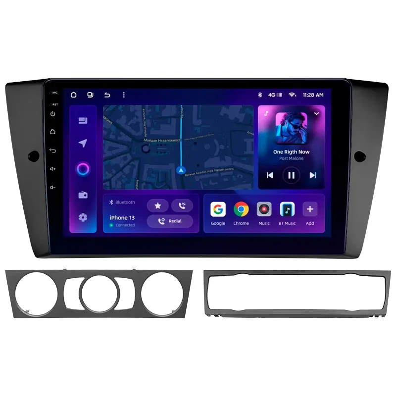Navigatie Auto MOSS M3 BMW Seria 3 E92 2005-2013 4+32GB 9" QLED Octa-core 2Ghz, Android 4G Bluetooth 5.1 DSP