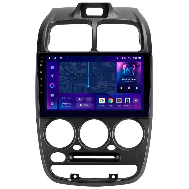 Navigatie Auto MOSS M3 Hyundai Accent 2 1999-2012 4+32GB 9" QLED Octa-core 2Ghz, Android 4G Bluetooth 5.1 DSP
