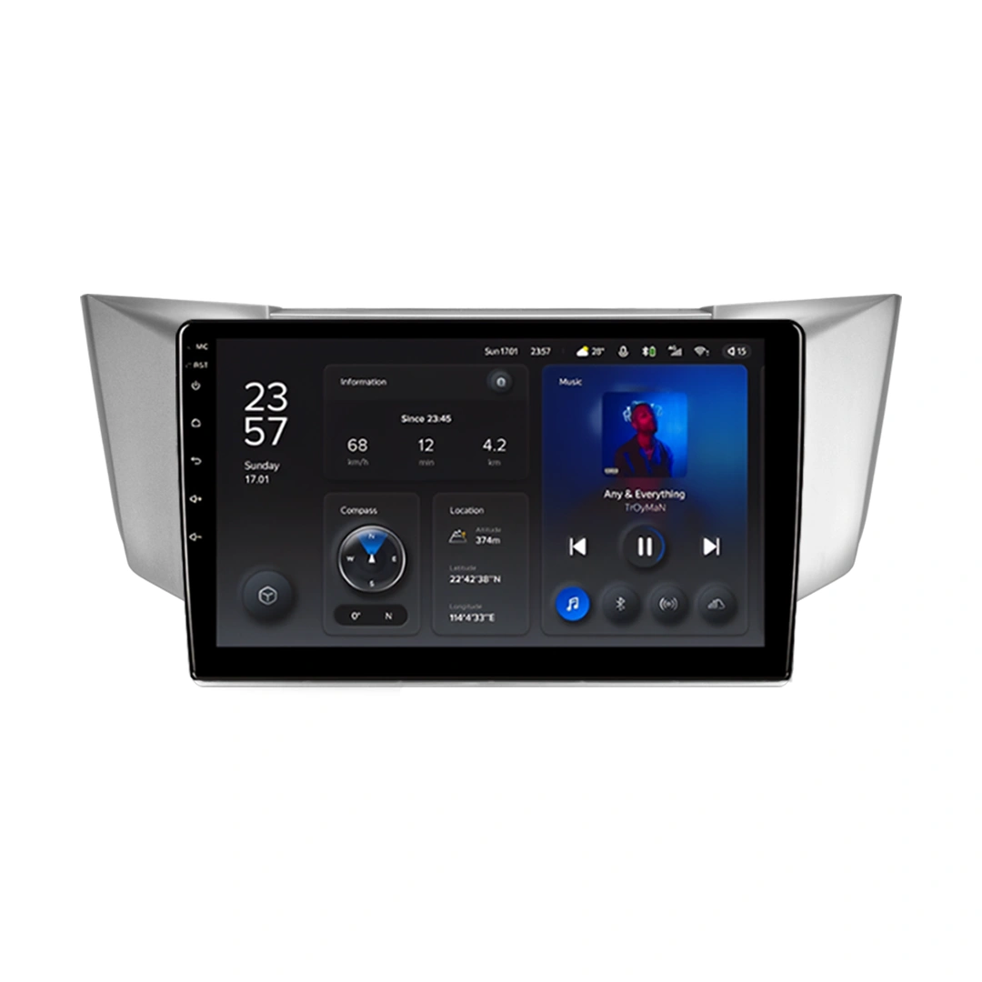 Navigatie Auto MOSS M3 Lexus RX 2003-2023 4+32GB 9" QLED Octa-core 2Ghz, Android 4G Bluetooth 5.1 DSP