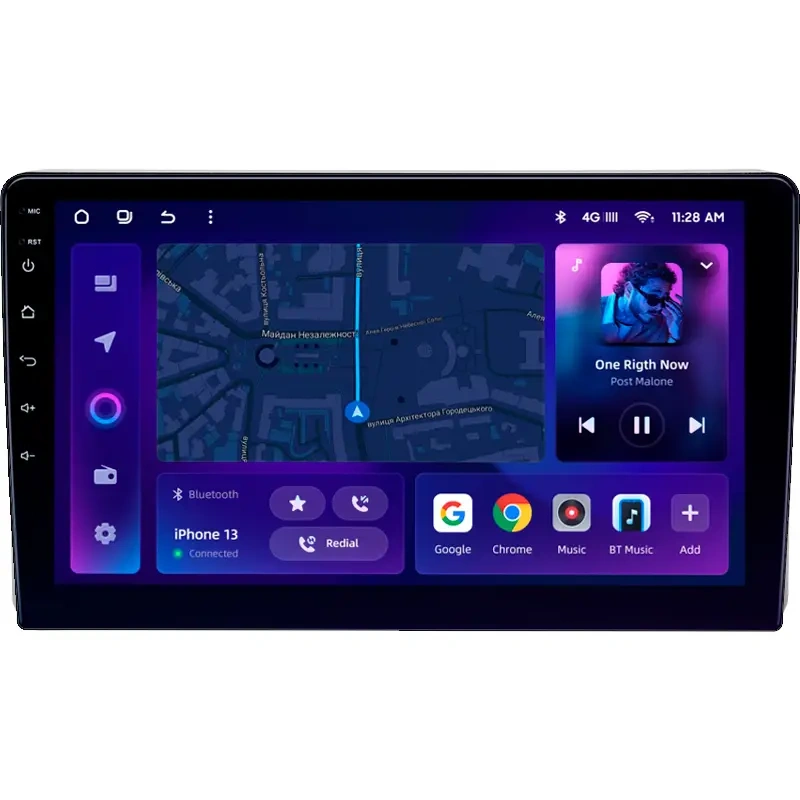 Navigatie Auto MOSS M3 Mitsubishi L200 5 2018-2020 4+32GB 9" QLED Octa-core 2Ghz, Android 4G Bluetooth 5.1 DSP